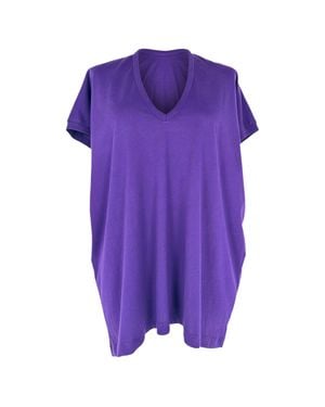 Dries Van Noten V-Neck Blouse - Purple