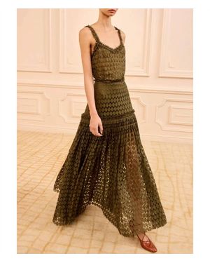 Ulla Johnson Aris Lace Maxi Skirt - Natural