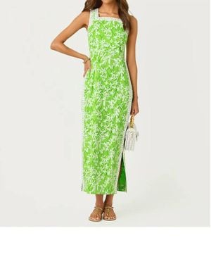 Lilly Pulitzer Tina Maxi Romper - Green