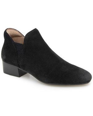 Gentle Souls Fran Suede Bootie - Black