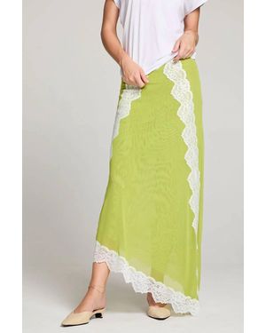 Chaser Brand Amber Midi Skirt - Green