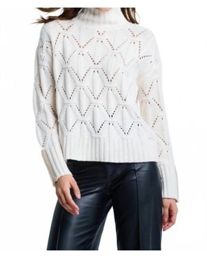 Lisa Todd Stand Out Sweater - White