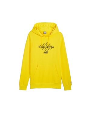 PUMA Borussia Dortmund Ftblculture Hoodie - Yellow