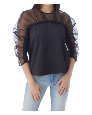 CROSBY BY MOLLIE BURCH Faye Blouse - Blue