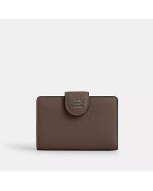 COACH Medium Corner Zip Wallet - Yellow