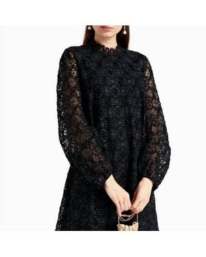 Giamba Mini Tulle Dress - Black