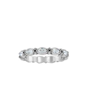 Brighton Scalloped Stack Ring - White