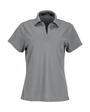 Paragon Memphis Sueded Polo - Gray