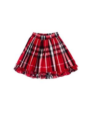 Duffield Lane Girl's Blitzen Skirt - Red