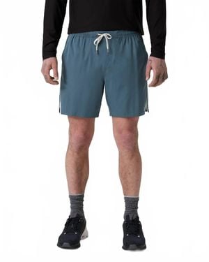 Vuori Pull-On Trail Short - Blue