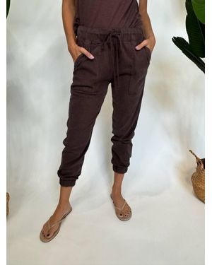 Bella Dahl Pocket Jogger - Brown