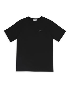 Adish Short Sleeve Sawsana Logo T-Shirt - Black