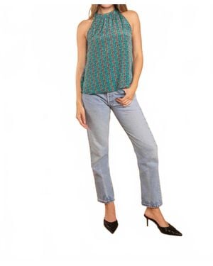 Raga Sharvi Halter Top - Blue