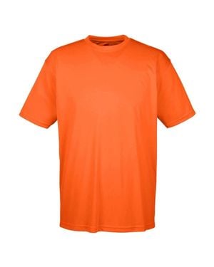 UltraClub Cool & Dry Sport Performance Interlock T-Shirt - Orange
