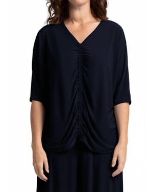 Sympli Fete Dolman Top - Black