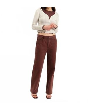 DAZE 1999 Slouch 90S Fit Jean - Red