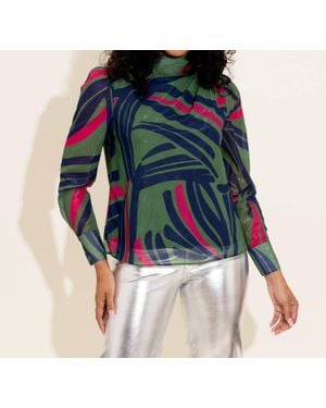 Alden Adair Scarlett Top - Blue