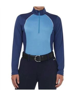 Kerrits Charisma Coolcore Long Sleeve Shirt - Blue