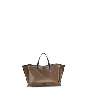 STAUD Pvc Handbag - Brown