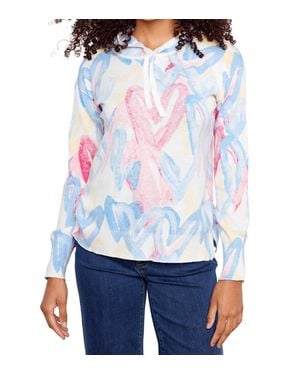 Charlie b Sweeathearts Hoodie - White