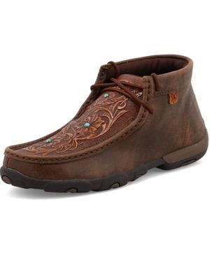 Twisted X Driving Moccasins - Brown