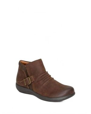 Aetrex Luna Ankle Boot - Brown