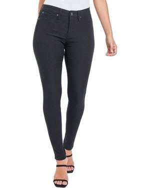 YMI Mid-Rise Hyperstretch Skinny Jeans - Black
