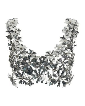 Rabanne Bralette Top - Gray