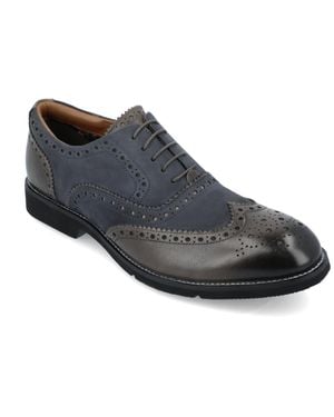 Thomas & Vine Covington Brogue Oxford - Black
