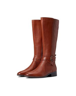 Naturalizer Rena Boots Leather Knee-High Riding Zpo3406 - Brown
