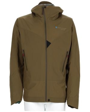 Klättermusen Vingtor Hooded Reflective Detail Jacket - Green