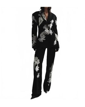 Hellessy Clifford Laced Pants - Black