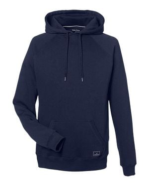 Nautica Anchor Fleece Hooded Sweatshirt - Blue