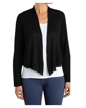 cut-loose Cropped Cardigan - Black