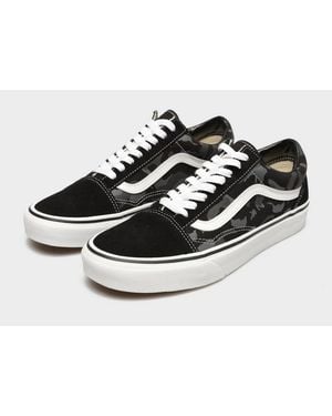 Vans Old Skool Vn0A5Jmiblr Sneakers 8 Camo Low Top Skateboard Shoes - Black