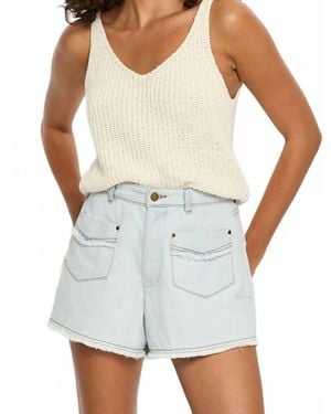 Kivari Gail Denim Short - Blue