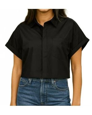 Bishop + Young Sporty Poplin Shirt - Black