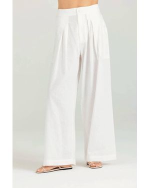 Sundays Linen Irene Pants - White