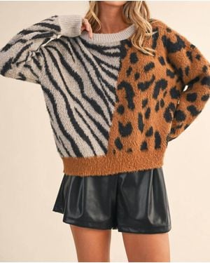 Klesis Safari Split Sweater - Black