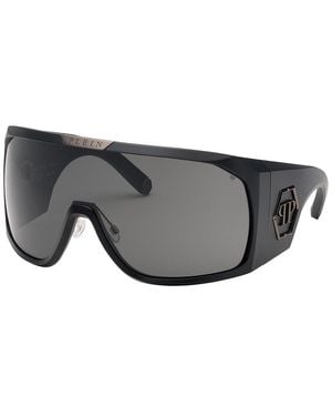Philipp Plein Spp154 99Mm Sunglasses - Gray