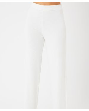 French Kyss Solid Lounge Pant - White