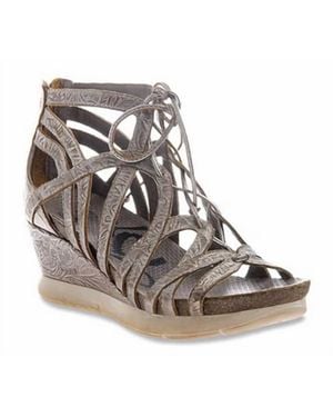 Otbt Nomadic Wedge Sandal - Metallic