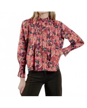 LOVE THE LABEL Wiley Floral Top - Red