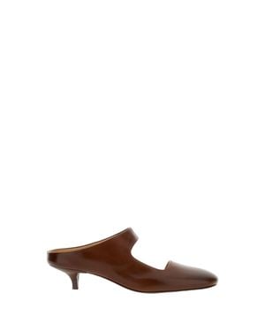 Marsèll Spianata Leather Mule - Brown