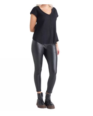 Dex Coated Legging - Blue