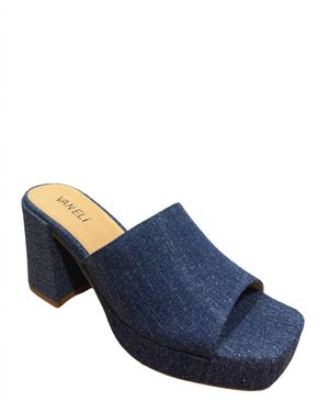 Vaneli Morya Platform Sandal - Blue