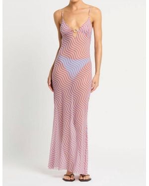 Bondeye Cindy Ring Maxi Dress - Pink