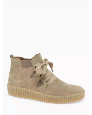 Gabor Lance Platform Bootie - Brown