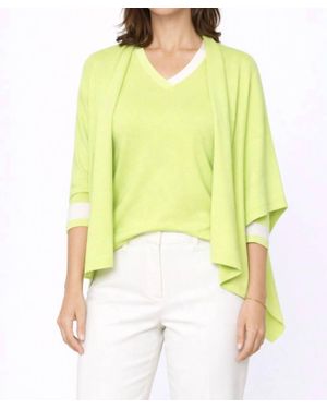J'Envie/Eli Trieste V-Neck Top - Yellow