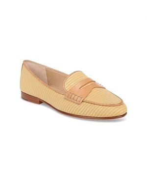 Veronica Beard Penny Raffia Flat - White